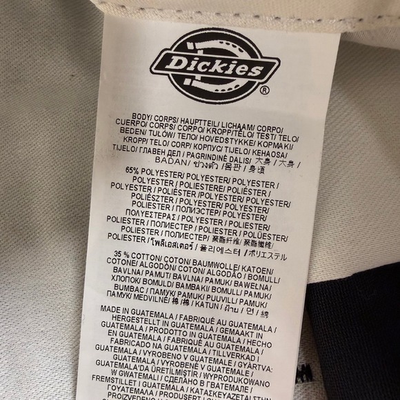 Dickies Flex Cargo Pants Mens 40x30 Black Regular Fit Straight Leg Work Trousers - Picture 3 of 11